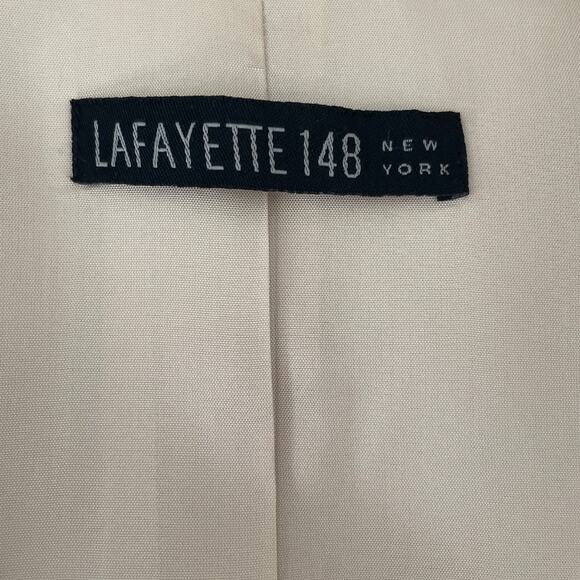 Lafayette 148 Women Jacket 16 Wool‎ Silk Career Blazer Classic Capsule Business - Picture 2 of 13